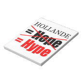 Holande Not Hope = Hype – メモ帳 (回転)