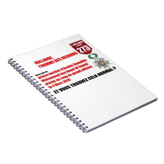 Holande Record Legion D'Honneur – ノートブック (右側)