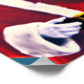 Hold My Beer Christmas Art – ホリデーパーティデジタル ポスター (角)