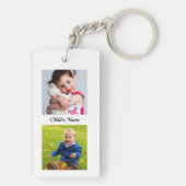 Hold My Hand Daddy Posal from Toddler PHOTO Gift キーホルダー (裏面)