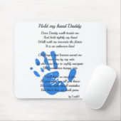 Hold My Hand Daddy Posal from Toddler PHOTO Gift マウスパッド (マウス)