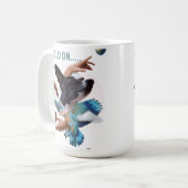 Hold ON コーヒーマグカップ (正面左)