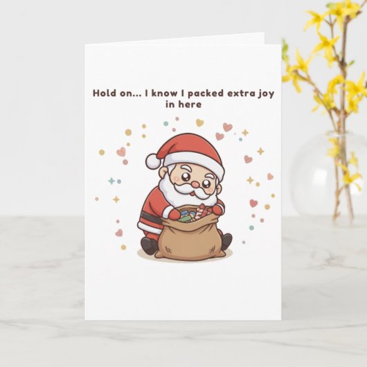 Hold On… I Know I Packed Extra Joy in Here Cute  カード (黄色い花)