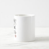 Hold on, let me overthink this Minimalist Funny コーヒーマグカップ (中央)