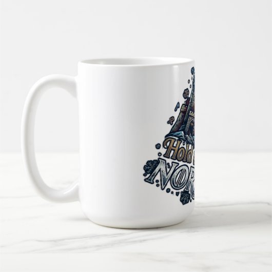 Hold the Door,T-Shirt コーヒーマグカップ (左)