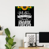 Hold their hearts forever, Mom Birthday Gift Idea ポスター (ホームオフィス)