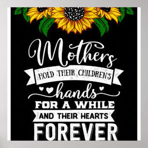 Hold their hearts forever, Mom Birthday Gift Idea ポスター