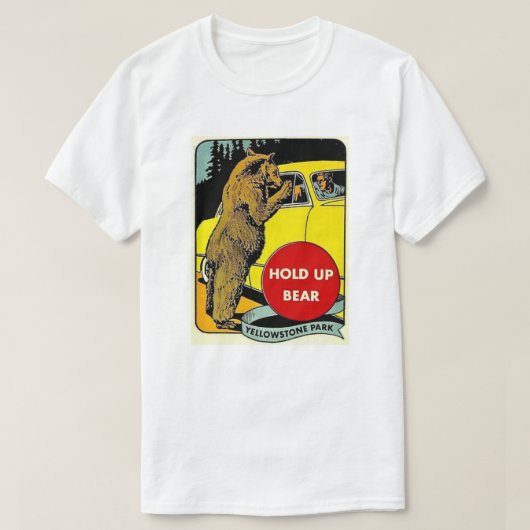 Hold Up Bear T Shirt Tシャツ (デザイン正面)
