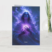 Hold your heart forever, I lost you, sympathy カード (裏面)