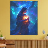 Hold your heart forever, I miss you, sympathy  キャンバスプリント (インサイチュ (リビング))