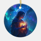 Hold your heart forever, I miss you, sympathy セラミックオーナメント (正面)