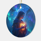 Hold your heart forever, I miss you, sympathy セラミックオーナメント (左)