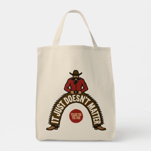 Hold your stuff varmit トートバッグ (裏面)