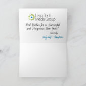 Holday Wishes JOY from Legal Tech Media Group（リーガル シーズンカード (内部)