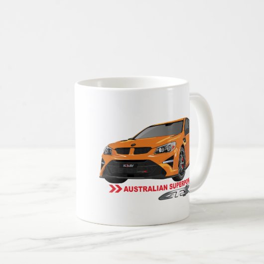 Holden HSV GTSR W1 コーヒーマグカップ (正面右)
