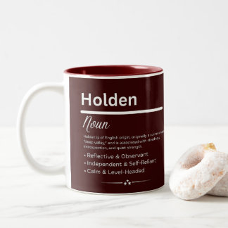 Holden Personalized Name ツートーンマグカップ