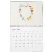 Holdidayの挨拶 カレンダー (3月 2026)