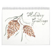 Holdidayの挨拶 カレンダー (カバー)