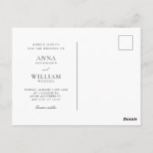 Holding hand commitment photo romance wedding ポストカード (裏面)