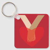 Holding Hands キーホルダー (正面)