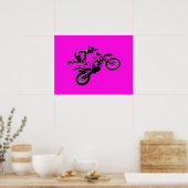 Holding On - Freestyle Motocross Stunt ポスター (キッチン)