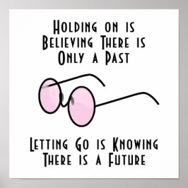 Holding on is 信じ's Only a過去 ポスター