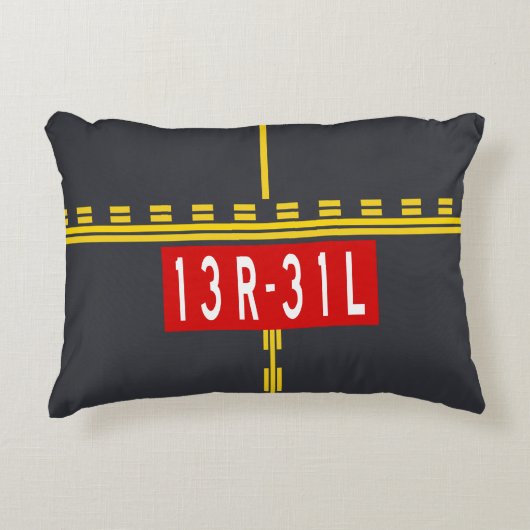 Holding Point Marking 13R-31L アクセントクッション (正面)