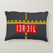 Holding Point Marking 13R-31L アクセントクッション (裏面)