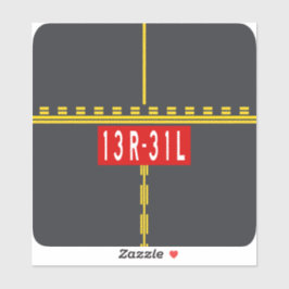 Holding Point Marking 13R-31L シール