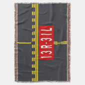 Holding Point Marking 13R-31L スローブランケット (正面縦)