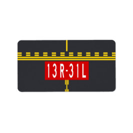 Holding Point Marking 13R-31L ラベル