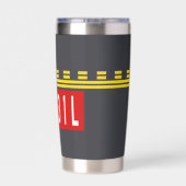 Holding Point Marking 13R-31L 保温保冷タンブラー (背面)