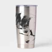 Holding the Calm Longer 保温保冷タンブラー (左面)