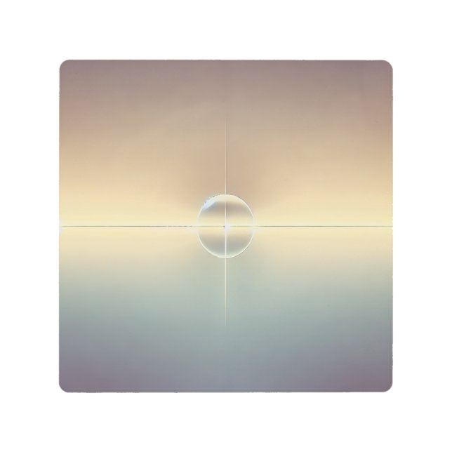 Holding The Line メタルプリント (正面)