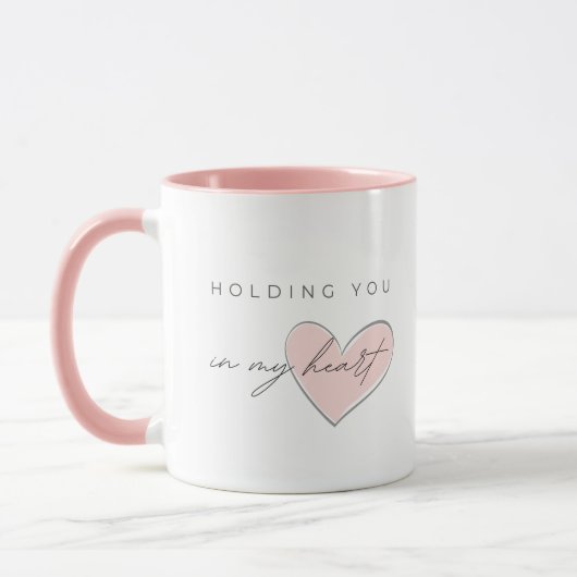 Holding You In My Heart Mug マグカップ (左)