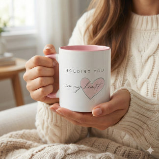 Holding You In My Heart Mug マグカップ