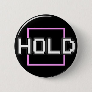 HoldSquareのロゴのバッジ 缶バッジ