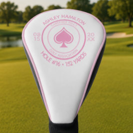 Hole in One Award Keepsake Pink ゴルフヘッドカバー