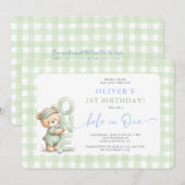 Hole In One Birthday Invitation 招待状 (正面/裏面)