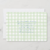 Hole In One Birthday Invitation 招待状 (裏面)