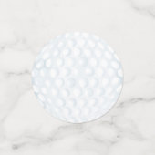 Hole In One Boy Golf First Birthday Par-Tee コンフェッティ (スモール正面)