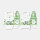 Hole In One Boy Golf First Birthday Par-Tee フェイバーボックス (折り畳みなし)