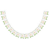 Hole In One First Birthday Party バンティングフラッグ (全)