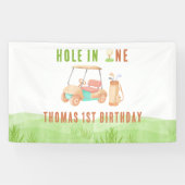 Hole In One First Birthday Party 横断幕 (横)