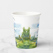 Hole In One Golf 1st Birthday  紙コップ (左)