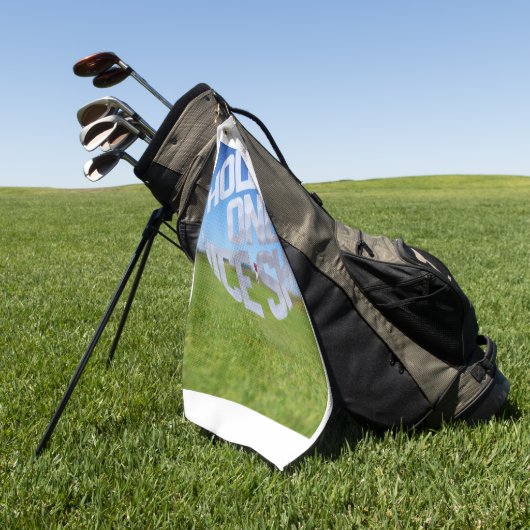 Hole In One Nice Shot Golf Towel ゴルフタオル (グリーン)