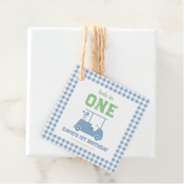 Hole in One Par Tee Boy 1st Birthday フェイバータグ