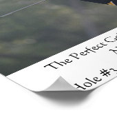 Hole-In-One Turn Your Photo To Poster Certificate ポスター (角)