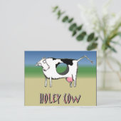 Holey牛 ポストカード (スタンド正面)