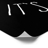 Holey Sheet幽霊- Halloween Poster ポスター (角)